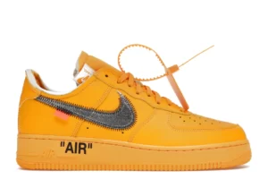 AIRFORCE 1 OFF-WHITE UNIVERSITY GOLD FIRST COPY