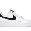 AIRFORCE 1 BLACK GOLD MINI SWOOSH FIRST COPY