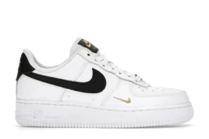 AIRFORCE 1 BLACK GOLD MINI SWOOSH FIRST COPY