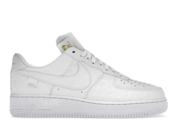 AIRFORCE 1 LOUIS VUITTON OFF-WHITE WHITE FIRST COPY