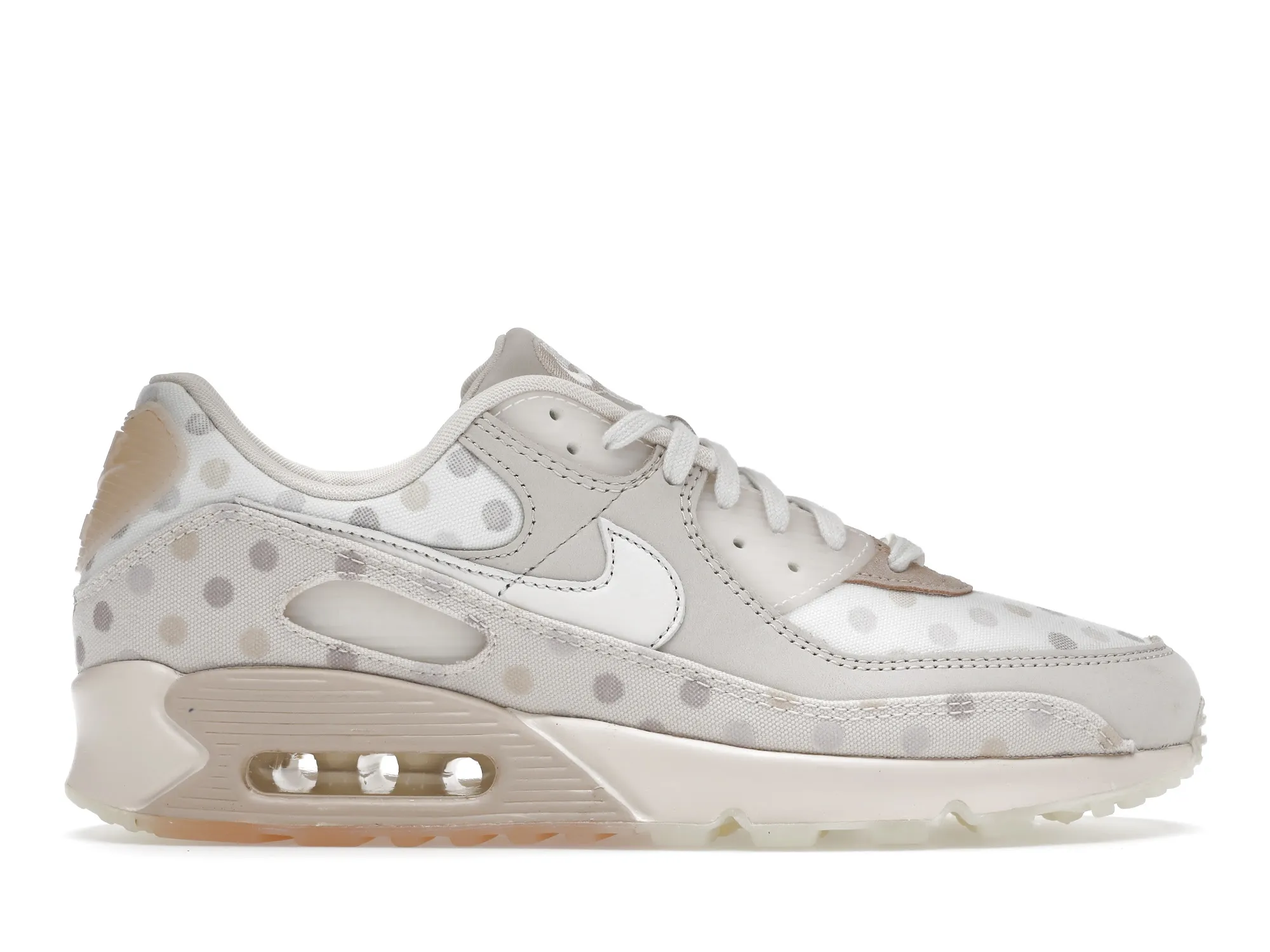 AIRMAX 90 SHIMMER POLKA DOT SAND (8) AIRMAX 90 SHIMMER POLKA DOT SAND FIRST COPY