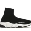 BALENCIAGA SPEED TRAINER BLACK WHITE FIRST COPY