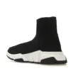 BALENCIAGA SPEED TRAINER BLACK WHITE 4