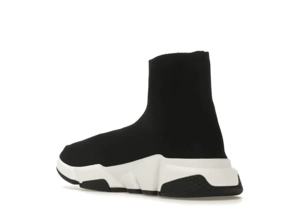 BALENCIAGA SPEED TRAINER BLACK WHITE 4