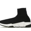 BALENCIAGA SPEED TRAINER BLACK WHITE 5