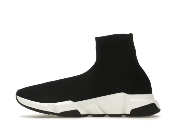 BALENCIAGA SPEED TRAINER BLACK WHITE 5