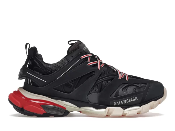 BALENCIAGA TRACK BLACK RED GREY FIRST COPY