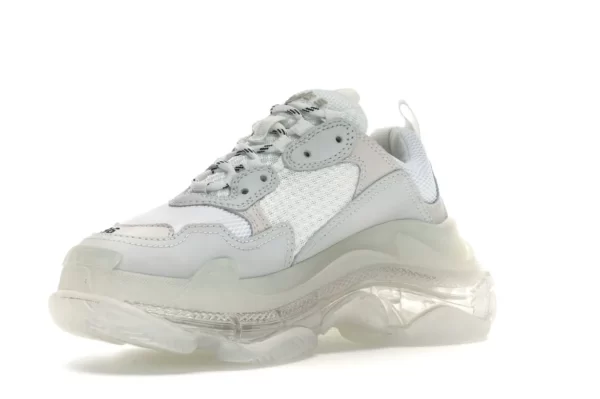 BALENCIAGA TRIPLE S WHITE CLEAR SOLE 7