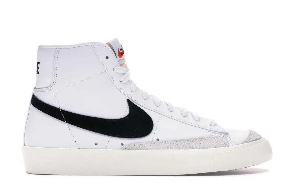 BLAZER MID 77 VINTAGE WHITE BLACK (8)