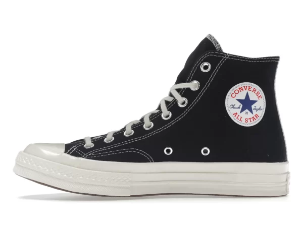 CONVERSE CHUCK TAYLOR ALL STAR 70 COMME DES GARCONS PLAY BLACK 3