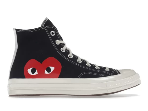 CONVERSE CHUCK TAYLOR ALL STAR 70 COMME DES GARCONS PLAY BLACK