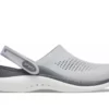 CROCS LITERIDE 360 GREY WHITE FIRST COPY