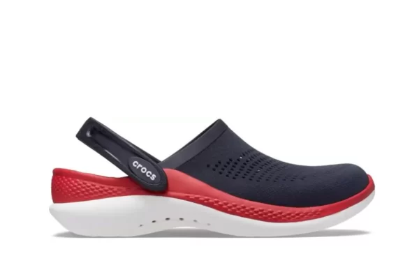 CROCS LITERIDE 360 NAVY BLUE RED