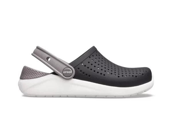 CROCS LITERIDE CLOG BLACK GREY