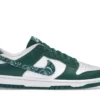 DUNK LOW PAISLEY GREEN FIRST COPY