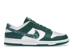 DUNK LOW PAISLEY GREEN FIRST COPY