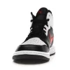JORDAN 1 MID BLACK CHILE RED WHITE 8