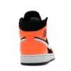 JORDAN 1 MID BLACK CONE 1