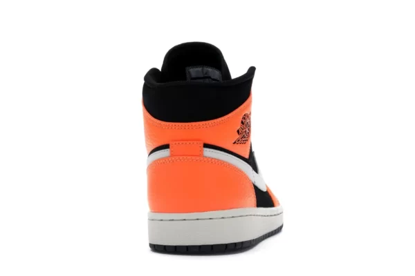 JORDAN 1 MID BLACK CONE 1