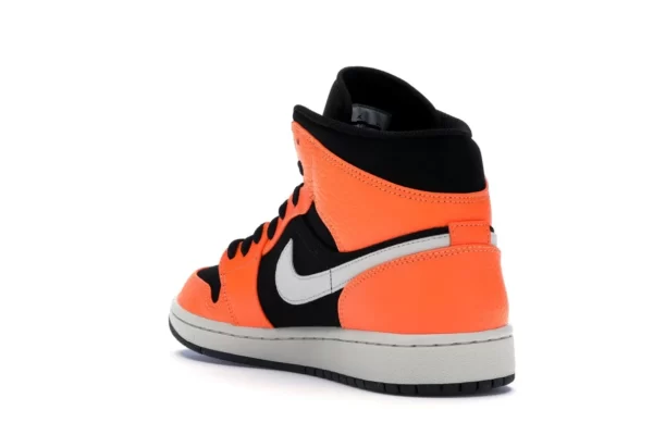 JORDAN 1 MID BLACK CONE 2