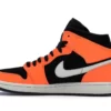 JORDAN 1 MID BLACK CONE 3