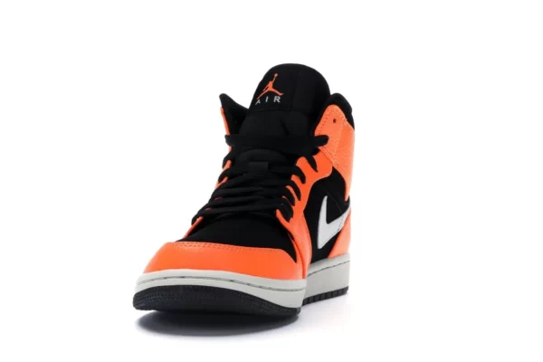 JORDAN 1 MID BLACK CONE 5