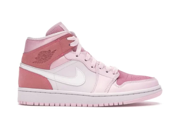 JORDAN 1 MID DIGITAL PINK FIRST COPY