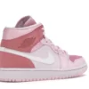 JORDAN 1 MID DIGITAL PINK 4