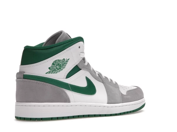 JORDAN 1 MID GREY GREEN 4