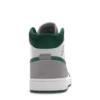 JORDAN 1 MID GREY GREEN 5