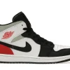 JORDAN 1 MID UNION BLACK TOE FIRST COPY