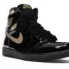 JORDAN 1 RETRO HIGH BLACK METALLIC GOLD 2