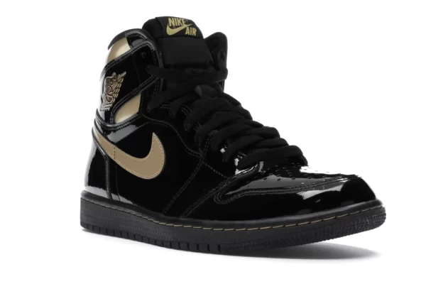 JORDAN 1 RETRO HIGH BLACK METALLIC GOLD 2