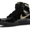 JORDAN 1 RETRO HIGH BLACK METALLIC GOLD 4