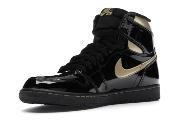 JORDAN 1 RETRO HIGH BLACK METALLIC GOLD 4