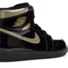 JORDAN 1 RETRO HIGH BLACK METALLIC GOLD 8