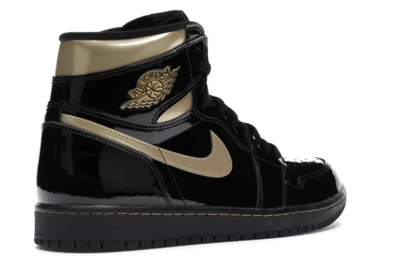 JORDAN 1 RETRO HIGH BLACK METALLIC GOLD 8