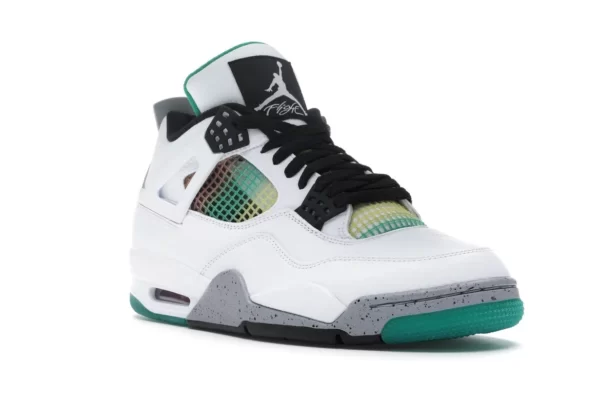 JORDAN 4 LUCID GREEN RASTA 5