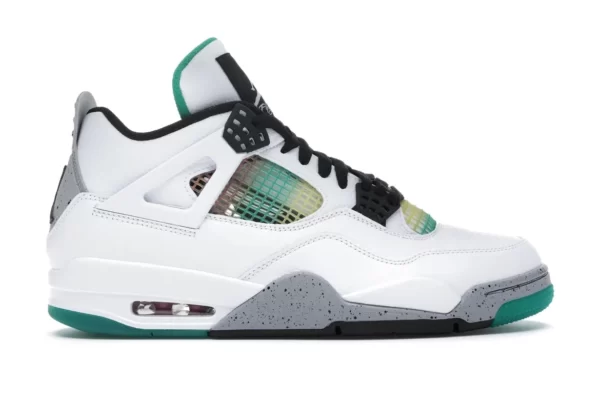 JORDAN 4 LUCID GREEN RASTA 6