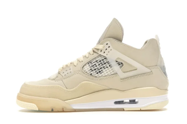 JORDAN 4 OFF WHITE SAIL 5