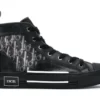 B23 HIGH TOP CANVAS OBLIQUE BLACK FIRST COPY