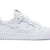 A BATHING APE BAPE SK8 STA TRIPLE WHITE PATENT FIRST COPY