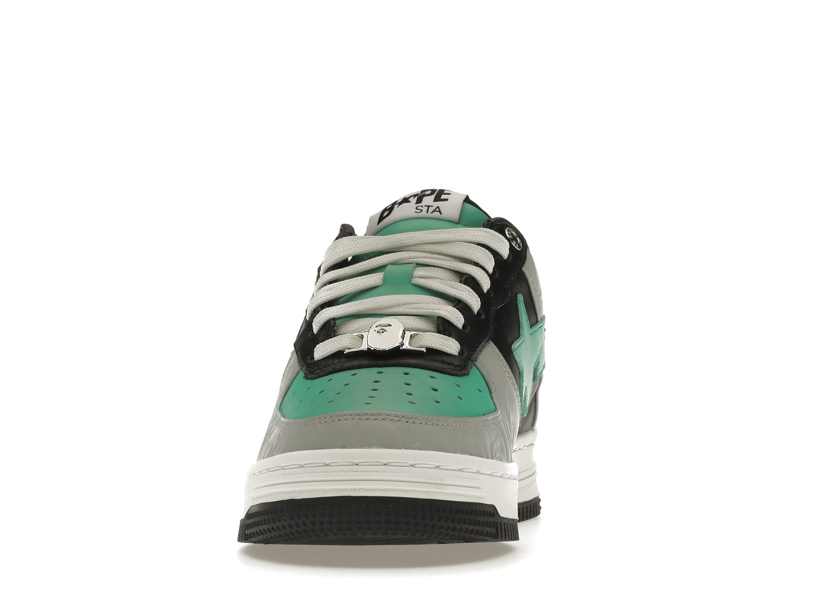 A BATHING APE BAPE STA LOW GREY GREEN (7)