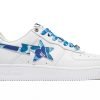 A BATHING APE BAPE STA LOW WHITE ABC CAMO BLUE FIRST COPY