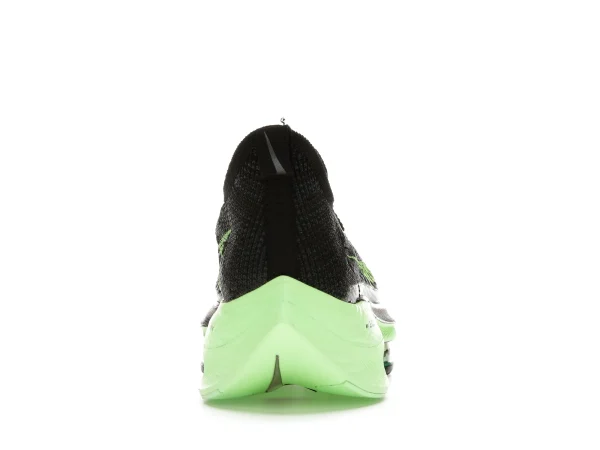 AIR ZOOM ALPHAFLY NEXT BLACK ELECTRIC GREEN 3