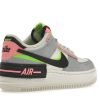 AIRFORCE 1 SHADOW BLACK LIGHT ARCTIC PINK CLAYSTONE RED 2 234