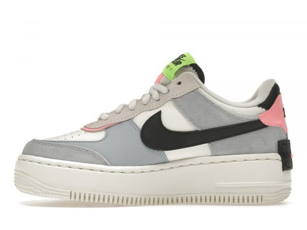 AIRFORCE 1 SHADOW BLACK LIGHT ARCTIC PINK CLAYSTONE RED 5 237