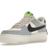 AIRFORCE 1 SHADOW BLACK LIGHT ARCTIC PINK CLAYSTONE RED 6 238