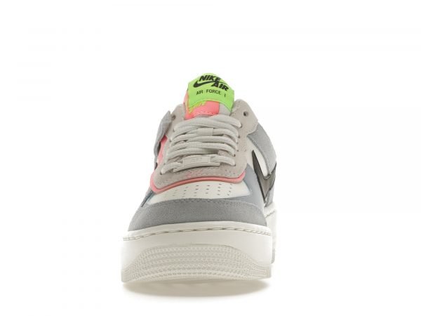 AIRFORCE 1 SHADOW BLACK LIGHT ARCTIC PINK CLAYSTONE RED 7 239