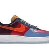 AIRFORCE 1 UNDEFEATED MULTI PATENT TOTAL ORANGE first copy